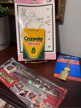 NWT Sealed US Postal Service 1998 Crayola Crayons Pack Postcards of Ballet /Set
